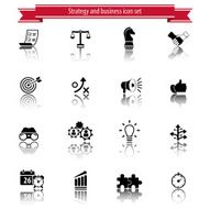 Strategy and Business Icon set N3