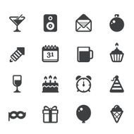 Celebration and Party Icons