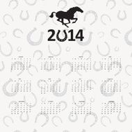 Calendar 2014 Vector N3
