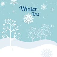 Winter design vector illustration N26