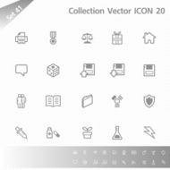 Collection icons Gray Set 41