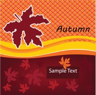 vector seasonal background autumn