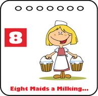 Twelve Days Of Christmas Calendar 8