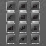 Infographic icon monochrome