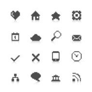 Pixel Web Icons