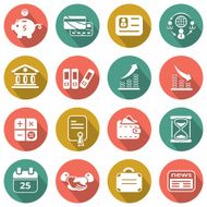 Flat Business icons N9