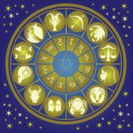 Zodiac wheel