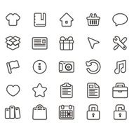 Universal Line Icons For Web and Mobile 3