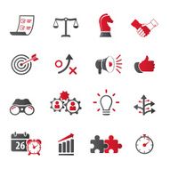 Strategy and Business Icon set N4