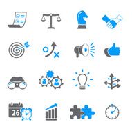 Strategy and Business Icon set N6