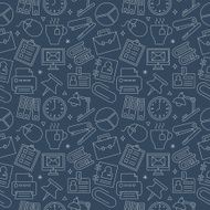 office line icon pattern set N9