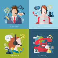 concept icons for web and mobile phone services apps faq