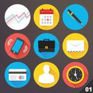 Vector Icons for Web and Mobile Applications Set 1