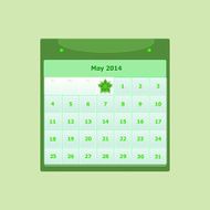 Design schedule monthly may 2014 calendar