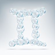 sign of the zodiac bubble soap N3