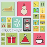 Vector collection of christmas