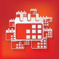 Calendar organizer web icon N8