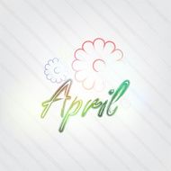 April Typography