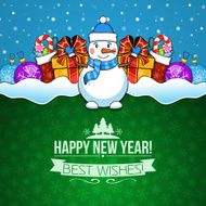 New year holiday background N10