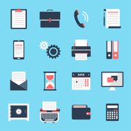 office and business icons N33