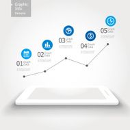 Graphic Info Elements - Mobile Marketing