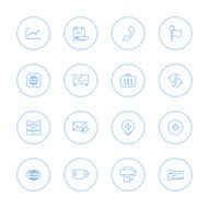 office and business icons N34