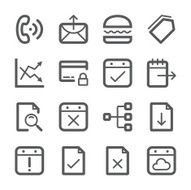 Business icons set 3