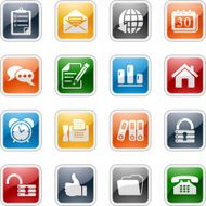 Web and office icons N2