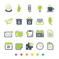 Office and Financials Icon Set