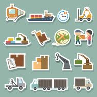Shipping and Logistics Icons N3