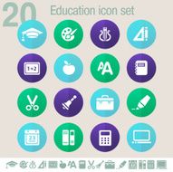 Education icons N17