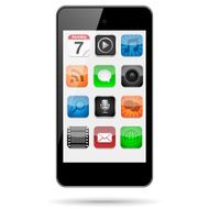 Smartphone with App Icons