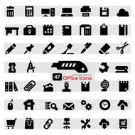 Office icon set N21