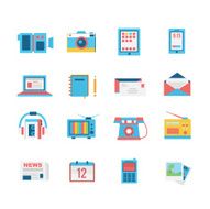 Media icon set N4