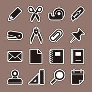 stationery icons N5