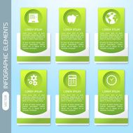 Flat Business Infographic Background N19