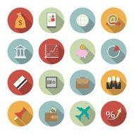 Office and Business Vector Flat Icons N3