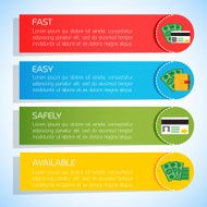 Flat Business Infographic Background N25