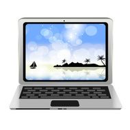 Computer icon vector illustration