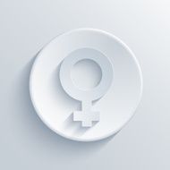 Vector light circle icon Eps10 N2