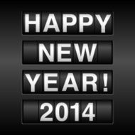 Happy New Year 2014 Odometer N2