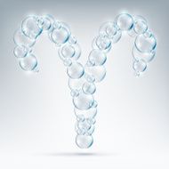 sign of the zodiac bubble soap N5