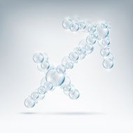sign of the zodiac bubble soap N6