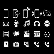 Phone Icon white