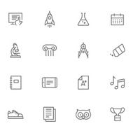 Icon Set Education