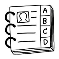 contact book
