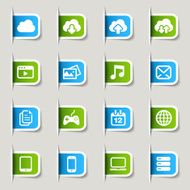 Label - Cloud computing Icons