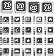 Internet Utility Icons 3D