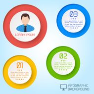 Flat Business Infographic Background N37