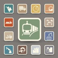 Shipping and Logistics Icons N5